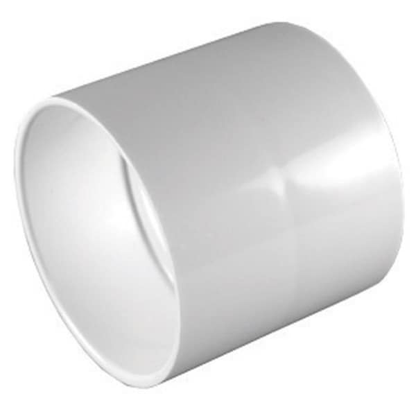 Pinpoint Charlotte Pipe & Foundry PVC011000600HA PVC-Dwv Coupling 3 in. Bulk PI148278 - main